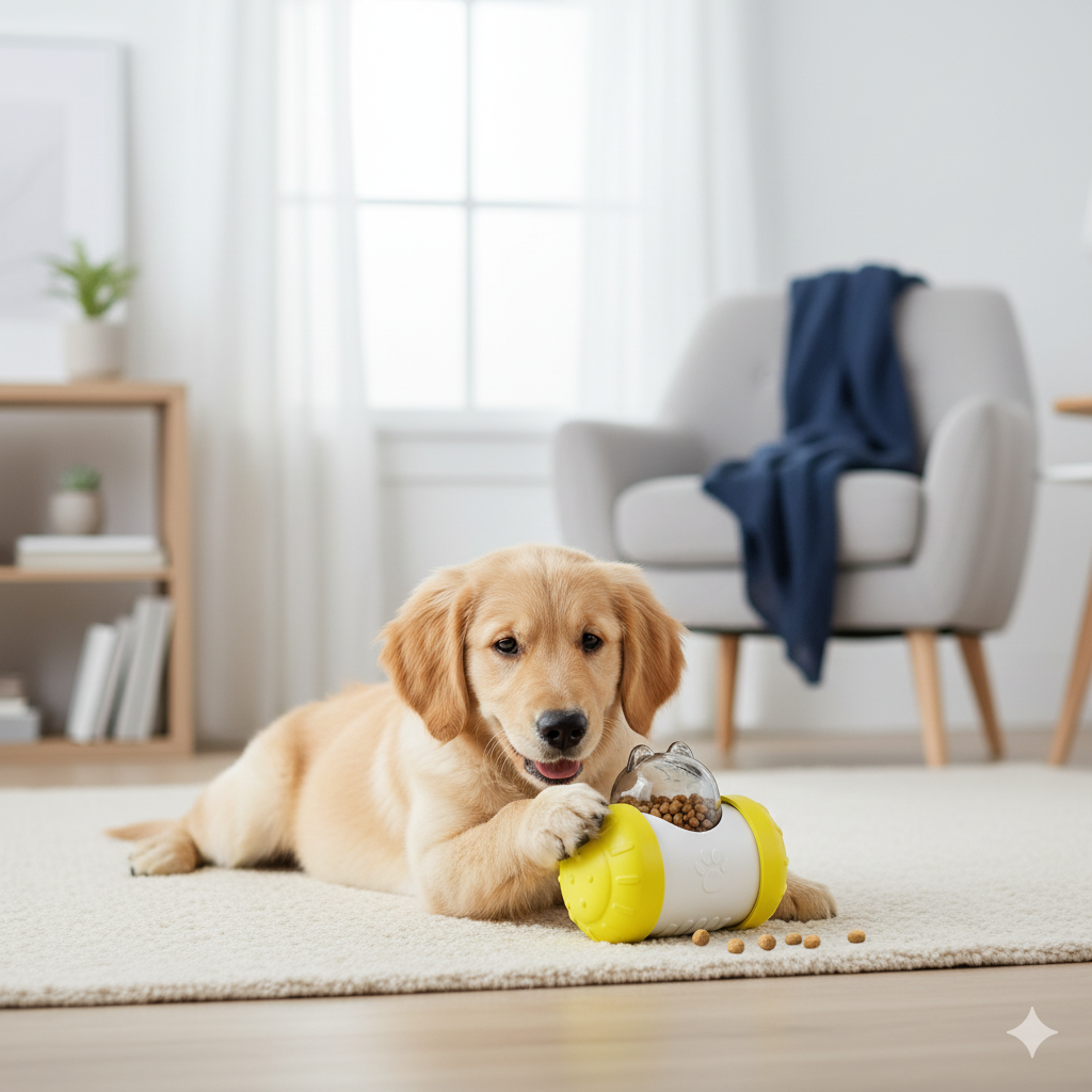 Dog Treat Toy - Interactive Dog Toys for Boredom Treat Dispensing Enrichment Dog Puzzle Toy Food Puzzles Ball for Mental Stimulation Boredom Buster for Small Medium Large Dogs (C)