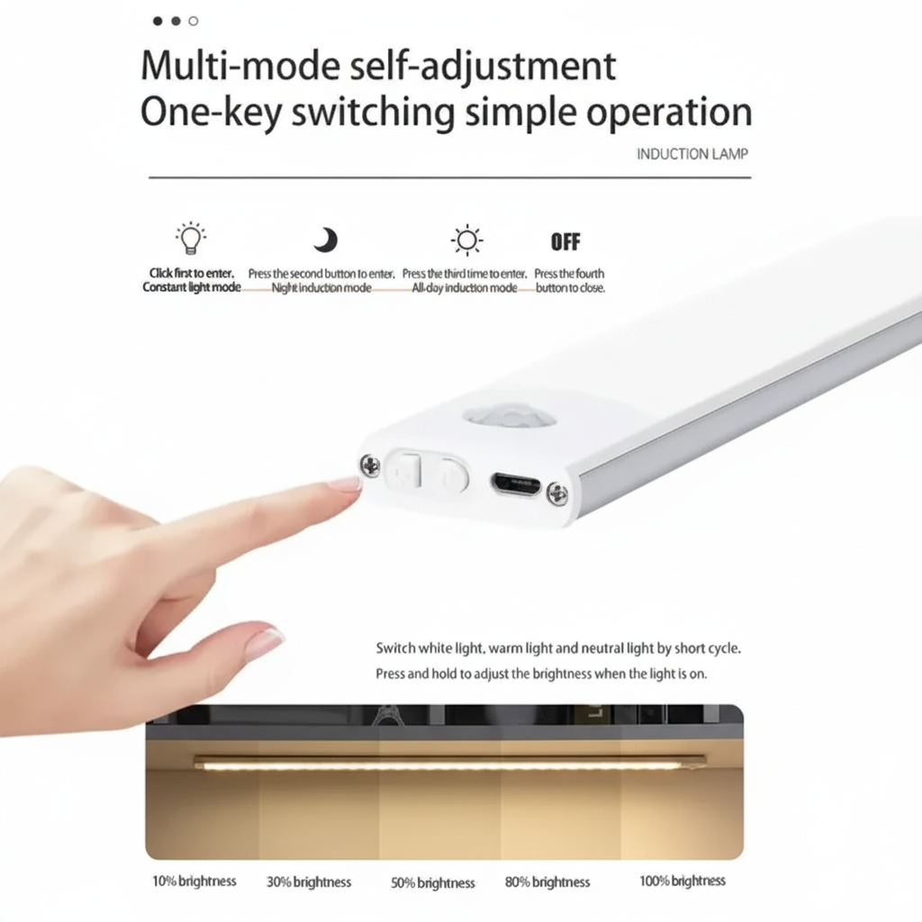 Motion-Sensor Ultra-Thin Night Light™