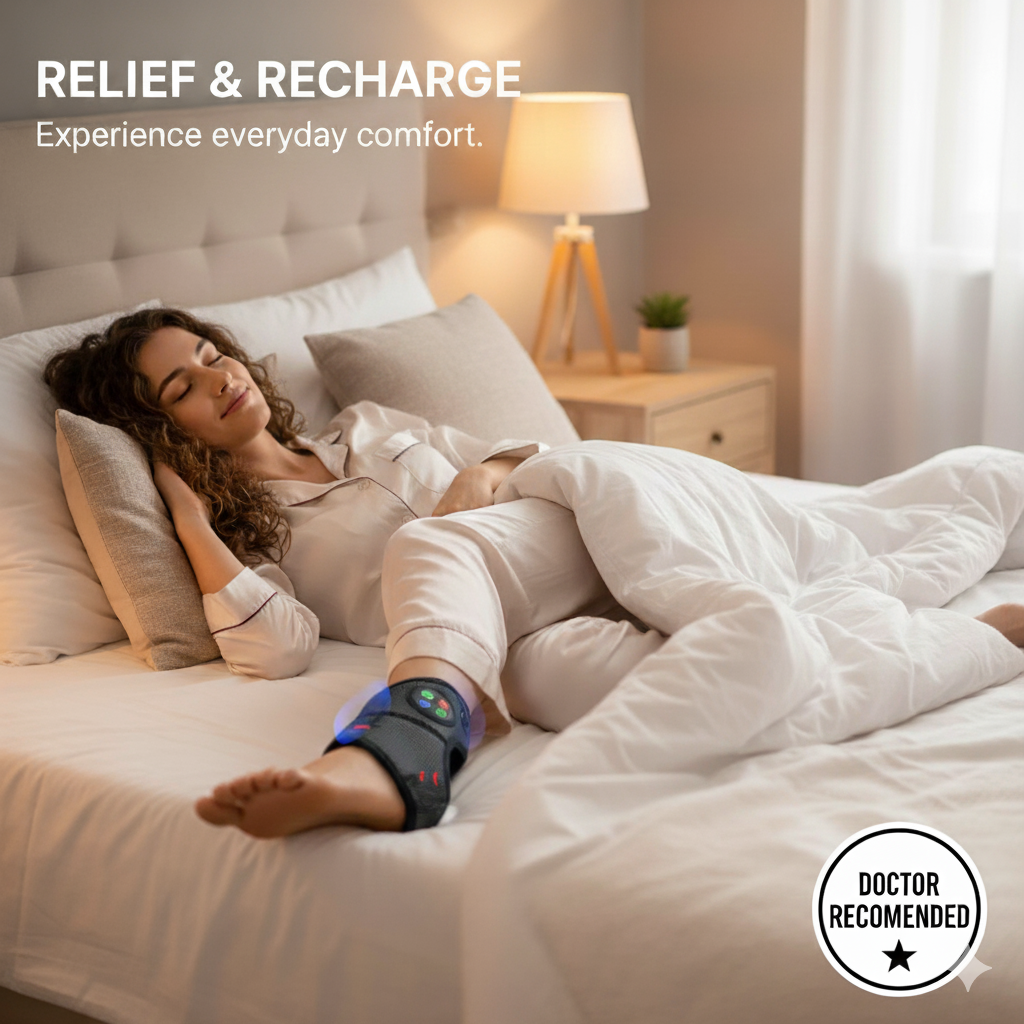 Heated Vibration Ankle Massager