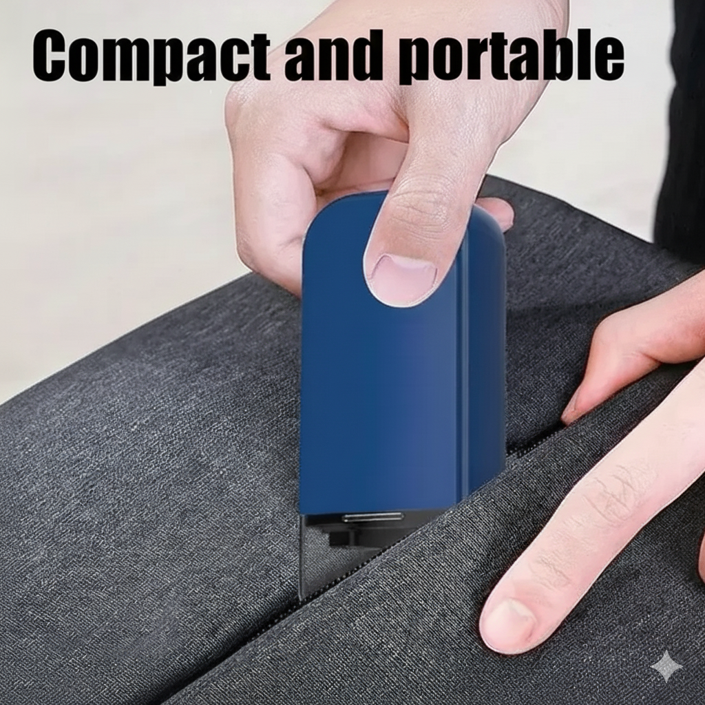 ABSF Nose Hair Trimmer 2 In 1 Nasal Hair Cutter Electric Portable Nose Trimmer Rechargeable With Dust Protection Cap