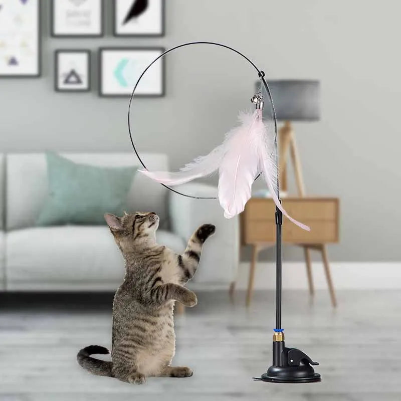 FeatherFun Interactive Cat Teaser TM