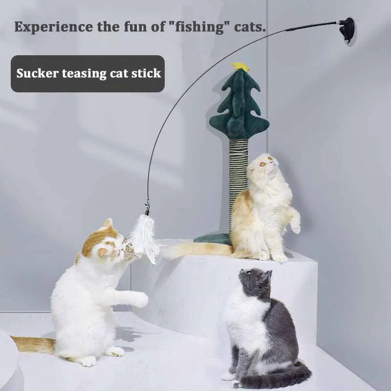 FeatherFun Interactive Cat Teaser TM