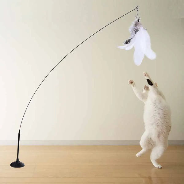 FeatherFun Interactive Cat Teaser TM